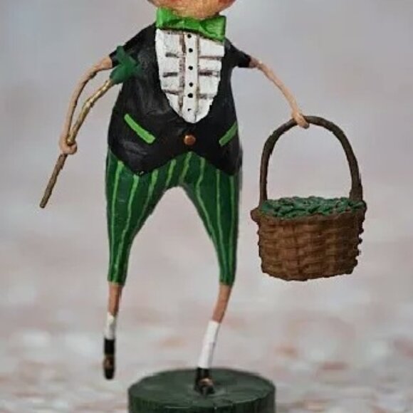 Lori Mitchell "Shay O' Shamrock" St. Patrick's Day Collectible Figure NEW - Picture 3 of 4